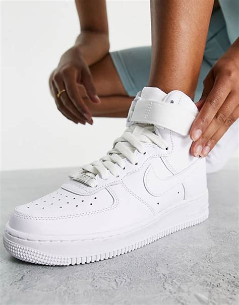 nike air herren weiß hoher schaft|nike air force 1 zalando.